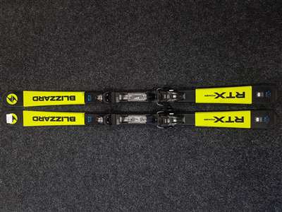 Esquís BLIZZARD RTX Power usados + fijaciones Marker TLT 10
