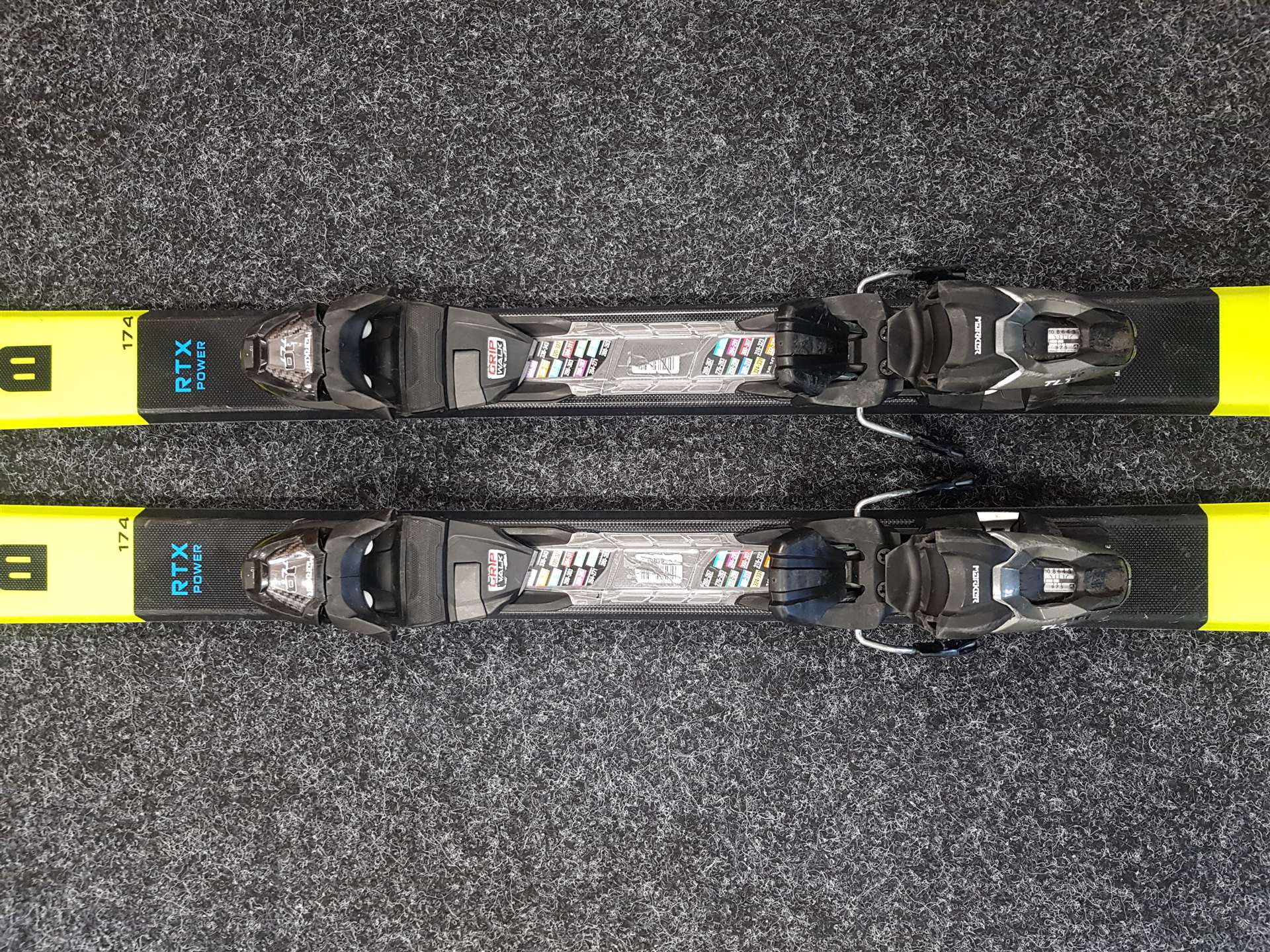 Použité lyže BLIZZARD RTX Power + viazanie Marker TLT 10