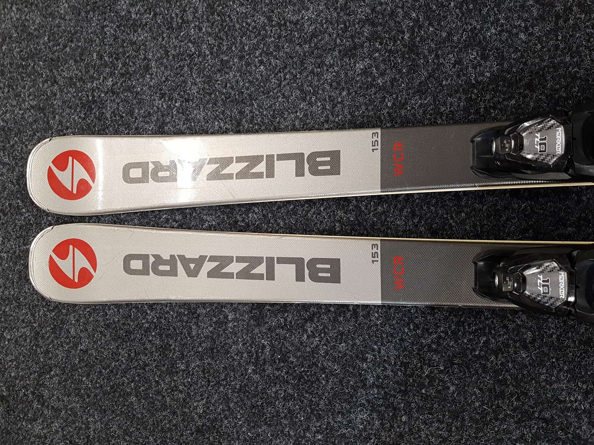 Schiuri BLIZZARD WCR folosite + legături Marker TLT 10