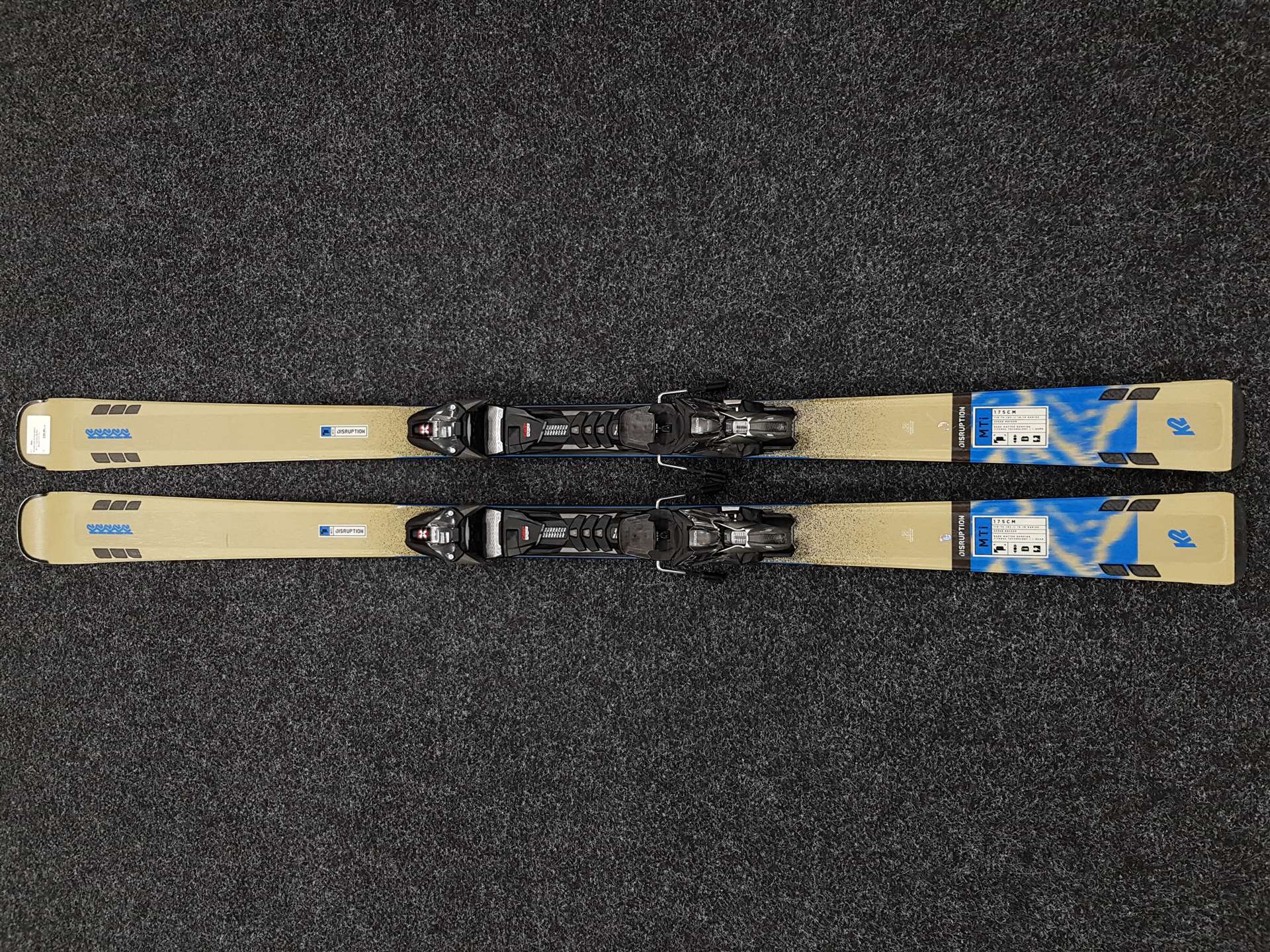 Použité lyže K2 Disruption M Ti + viazanie Marker MXcell 12.0 TCx