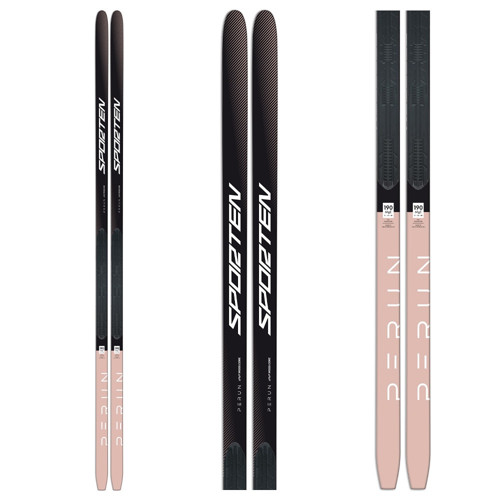 Skis de fond Sporten PERUN W MgE + fixations Rottefella NNN