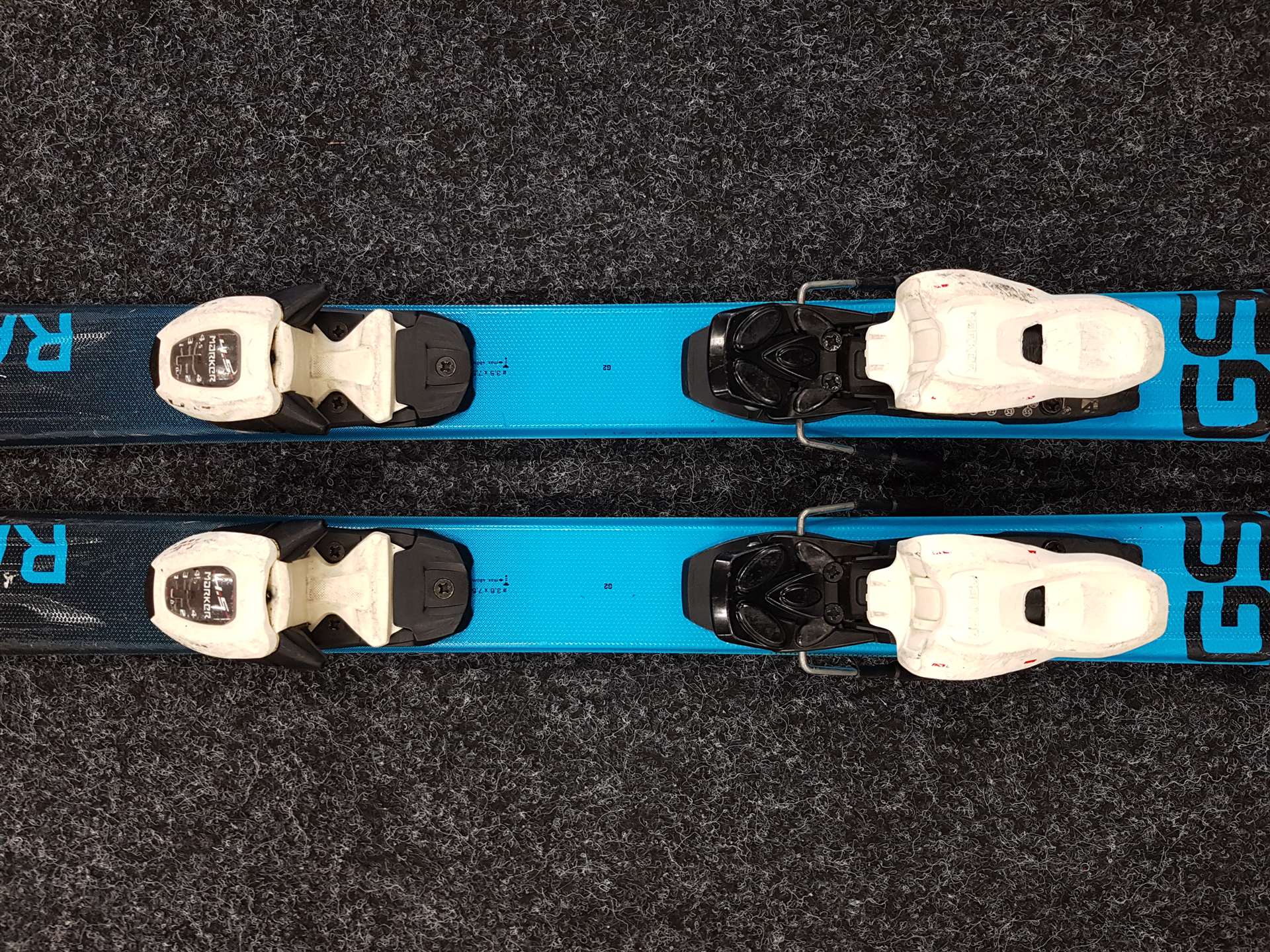 Gebrauchte VÖLKL Racetiger GS Ski + Marker 4.5 Bindungen