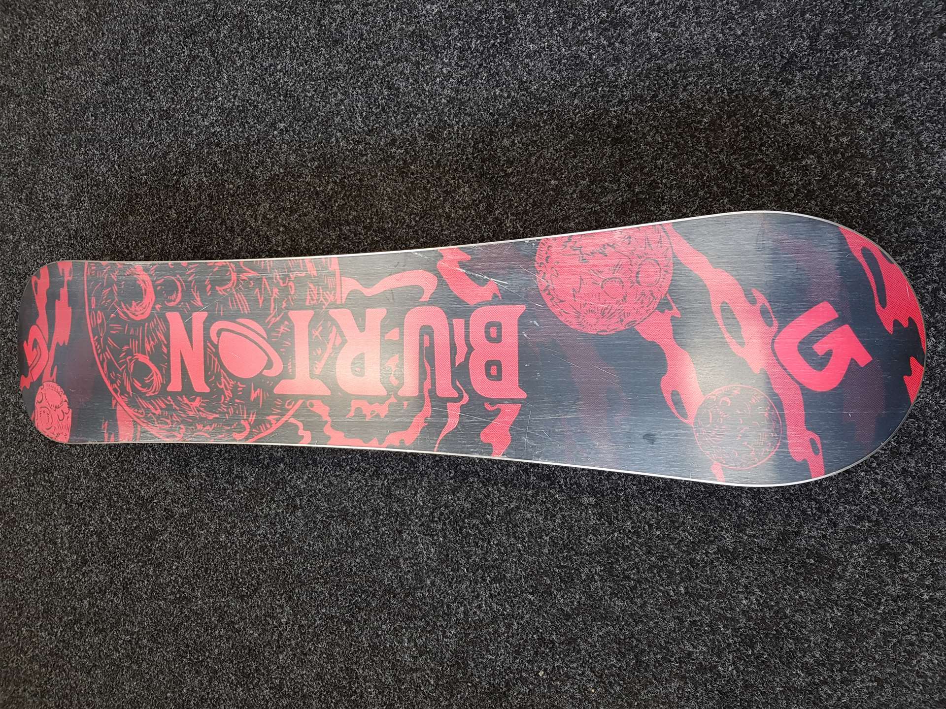 Snowboard usato BURTON LTR 120 + attacchi Salomon taglia XS/S/M