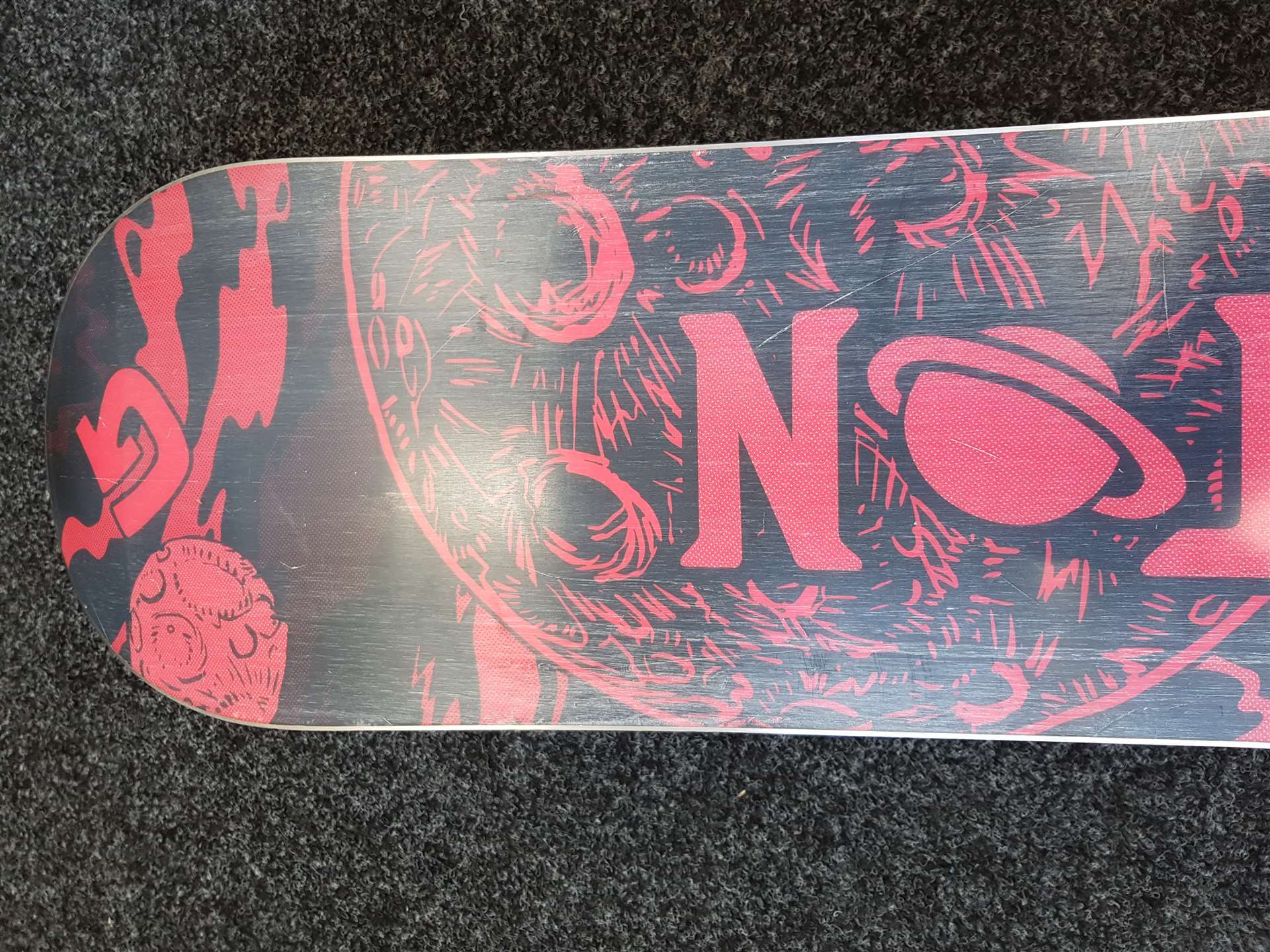 Snowboard usato BURTON LTR 120 + attacchi Salomon taglia XS/S/M