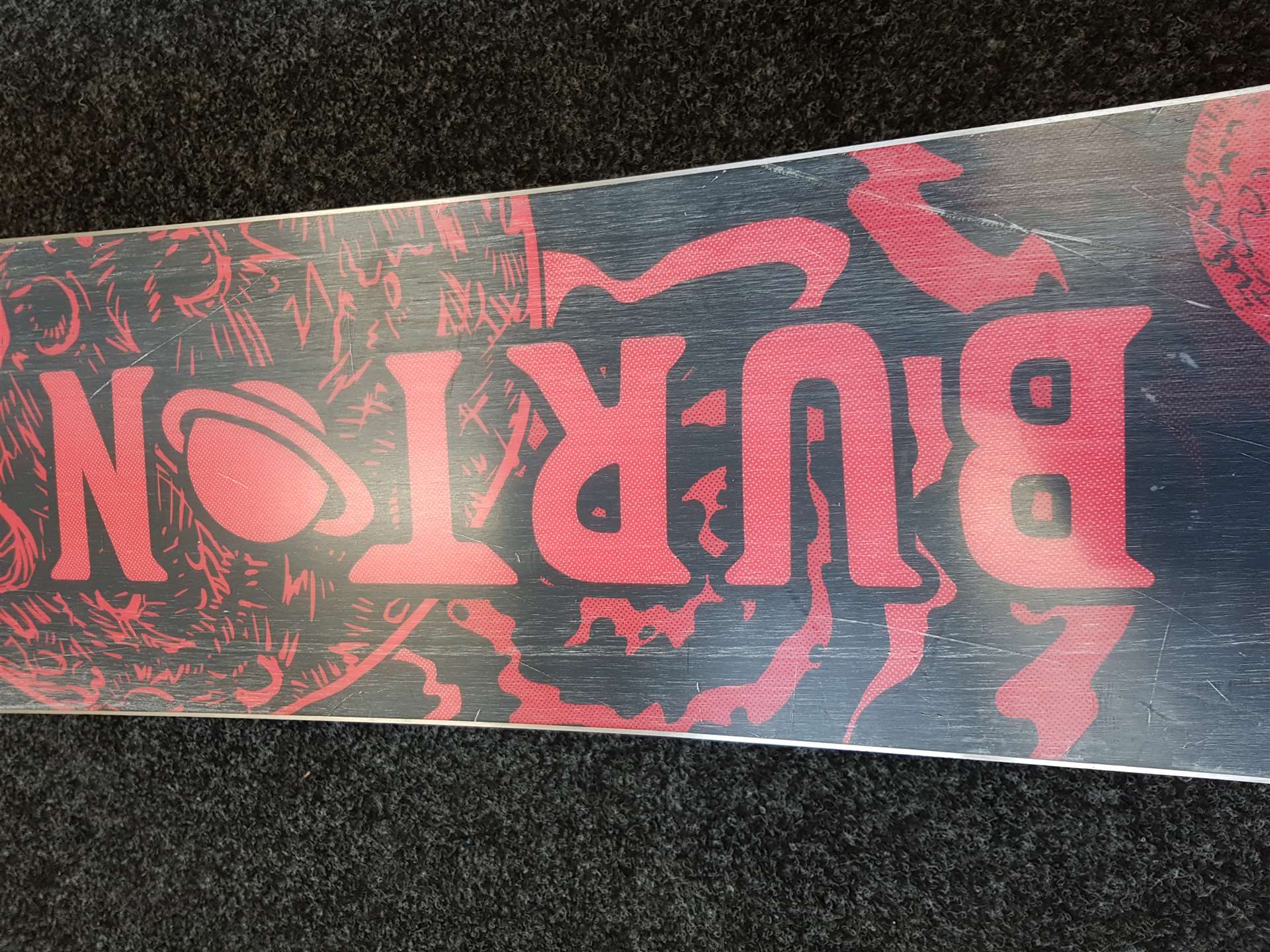 Snowboard usato BURTON LTR 120 + attacchi Salomon taglia XS/S/M