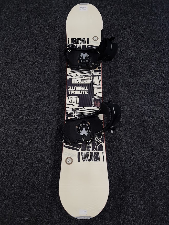 Bazaar Snowboard Head Tribute R + Bindung Kopfgröße M