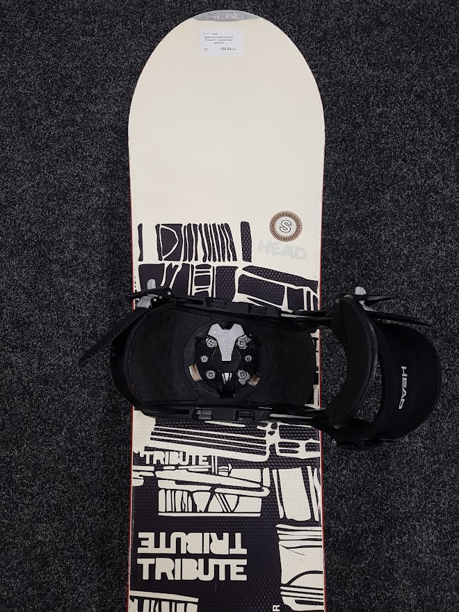Bazaar Snowboard Head Tribute R + Bindung Kopfgröße M