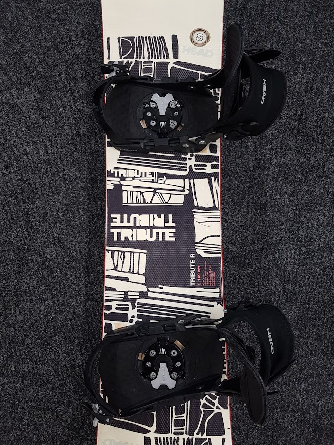 Bazaar Snowboard Head Tribute R + Bindung Kopfgröße M