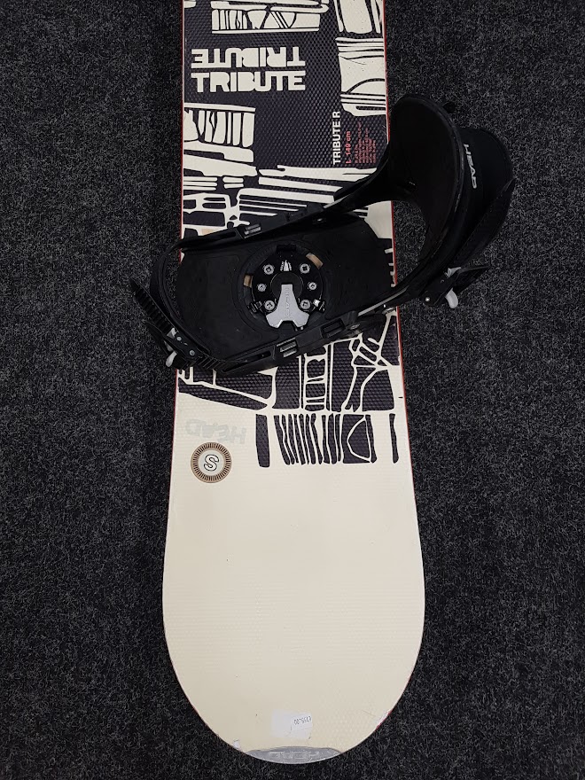 Bazaar Snowboard Head Tribute R + Bindung Kopfgröße M