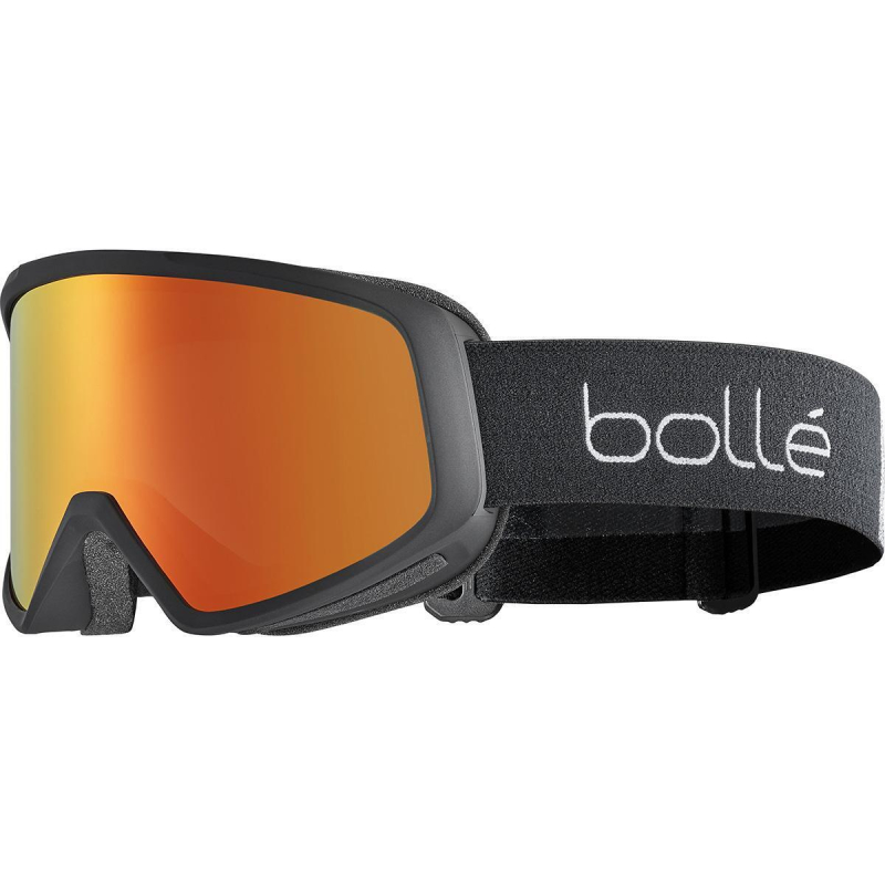 Gogle narciarskie Bollé BEDROCK PLUS Black Matte - Sunrise