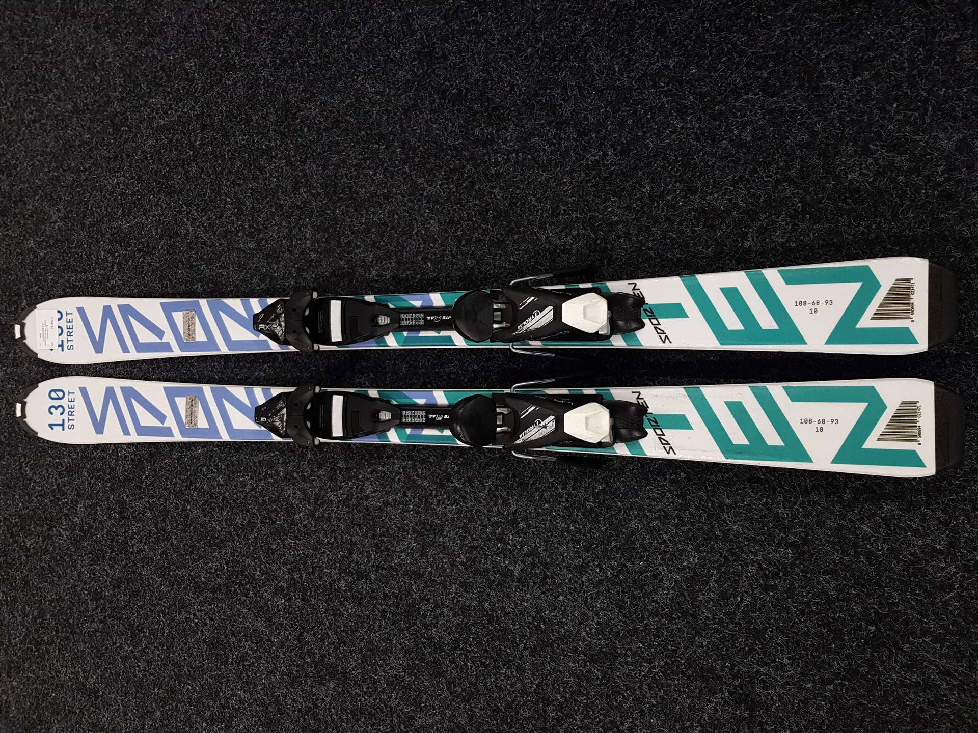 Použité detské lyže SPORTEN Street + viazanie Tyrolia LRX 7.5