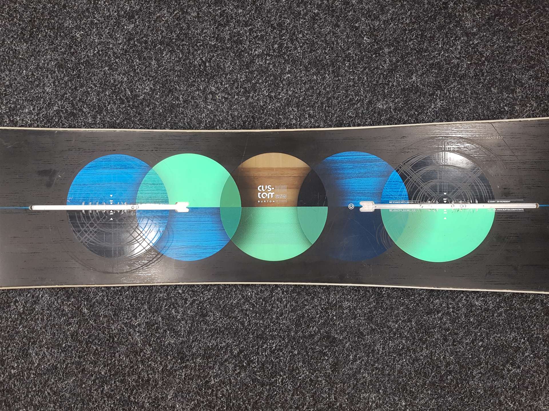 Tabla de snowboard usada BURTON Custom 62W