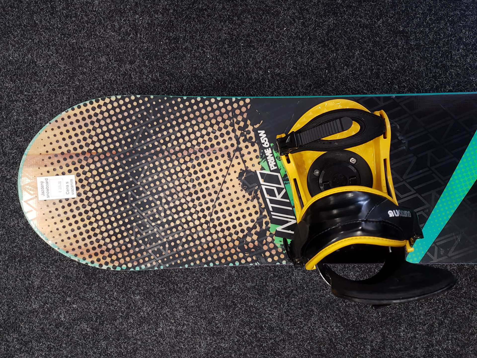 Używana deska snowboardowa Nitro Prime W + wiązania Burton rozmiar L