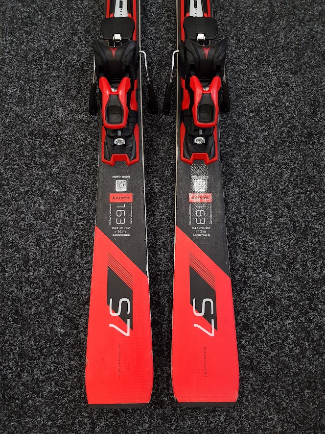 Sci ATOMIC Redster S7 usati + attacchi Atomic FT 12