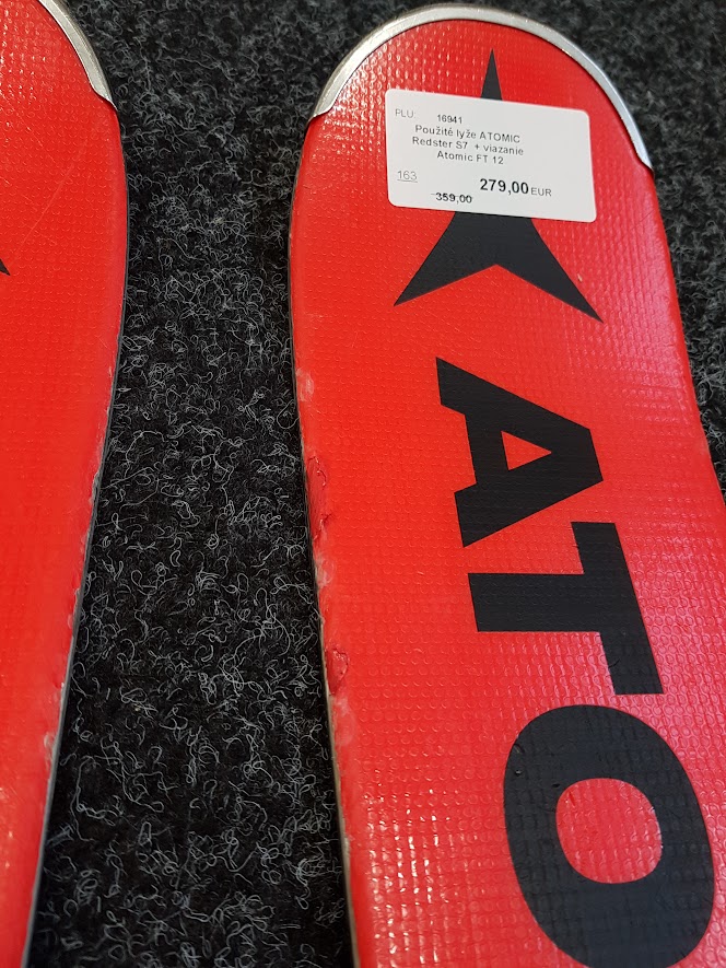 Sci ATOMIC Redster S7 usati + attacchi Atomic FT 12