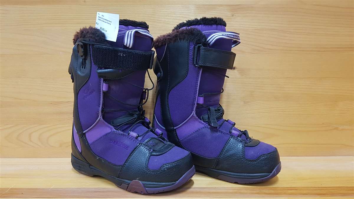 Bazárové snowboardové boty Deeluxe fialové