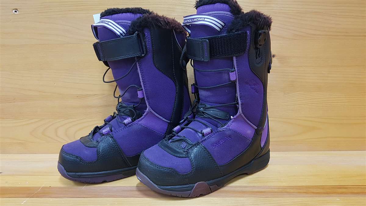 Bazárové snowboardové boty Deeluxe fialové