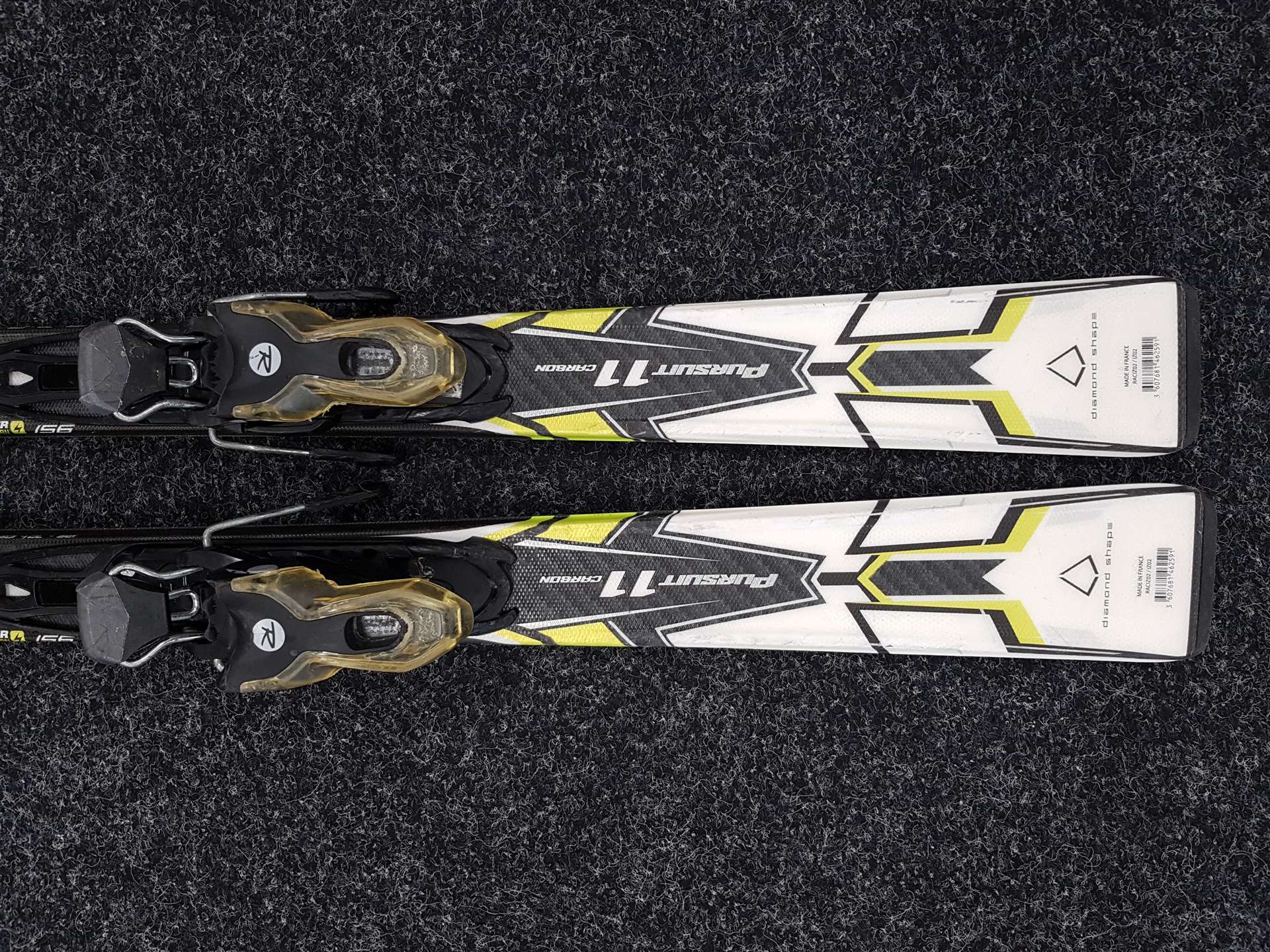 Gebrauchte ROSSIGNOL Pursuit 11 Ski + Rossignol 10 Bindungen