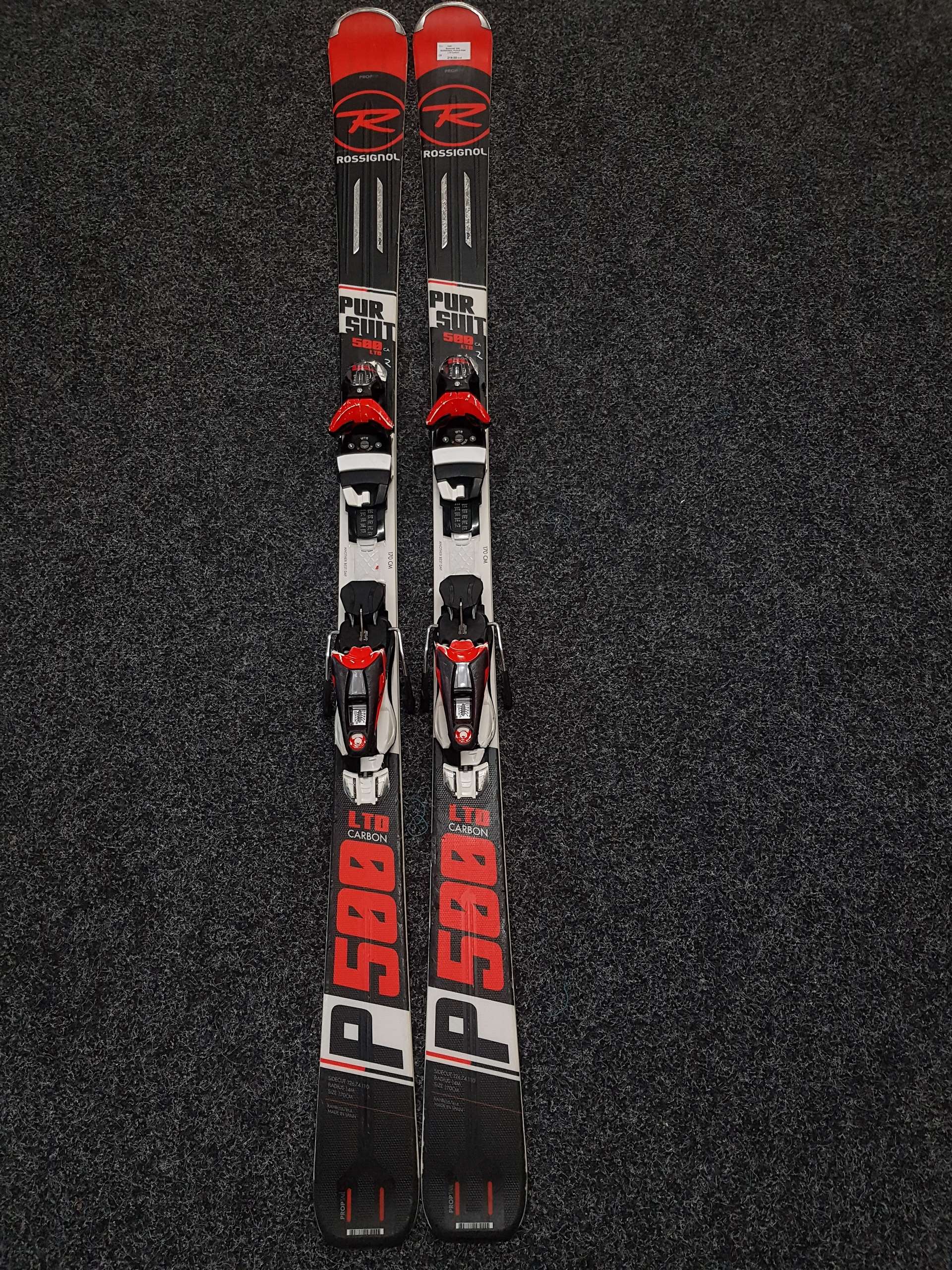 Bazárové lyže Rossignol Pursuit P500 LTD Carbon 