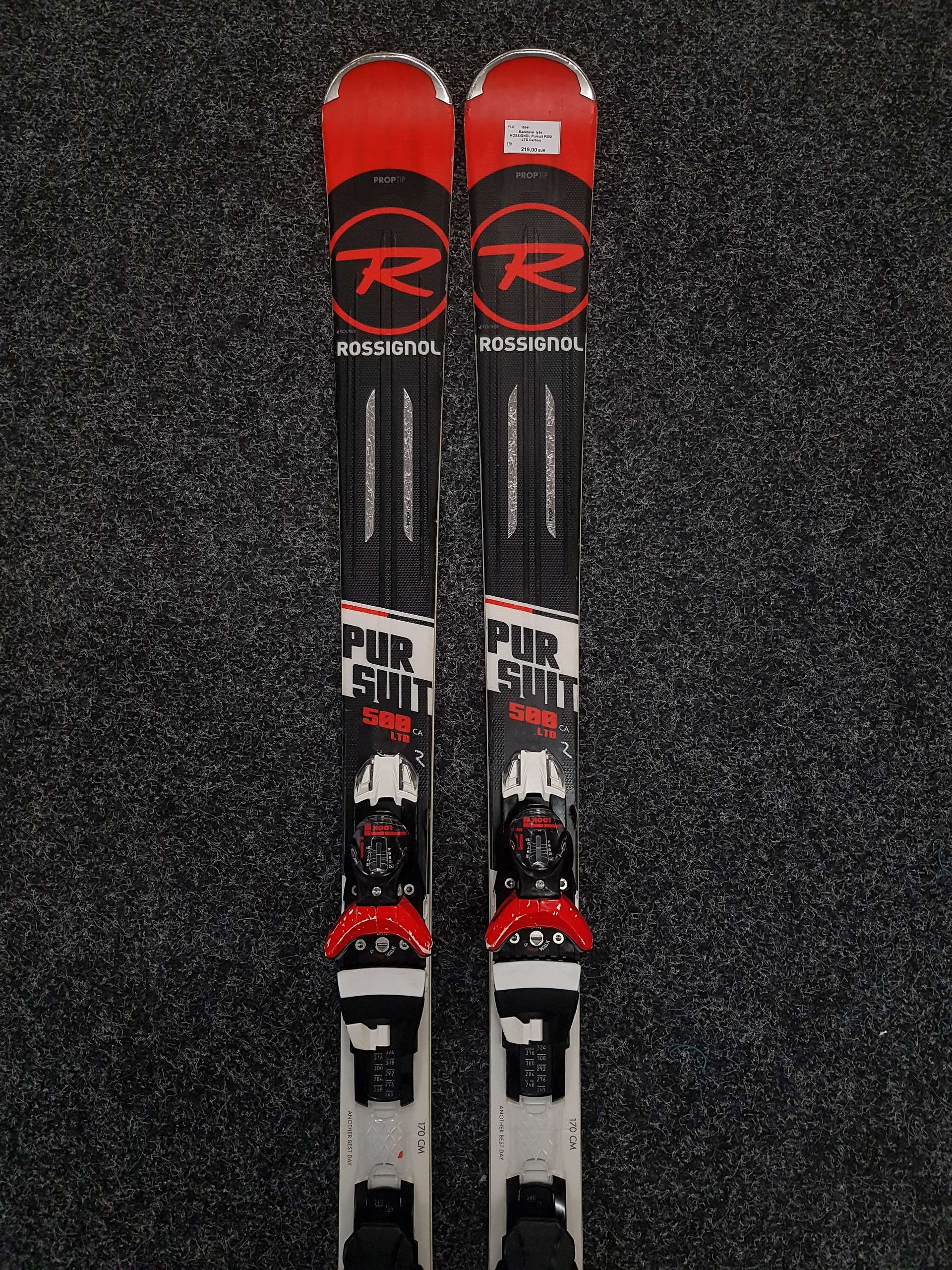 Bazárové lyže Rossignol Pursuit P500 LTD Carbon 