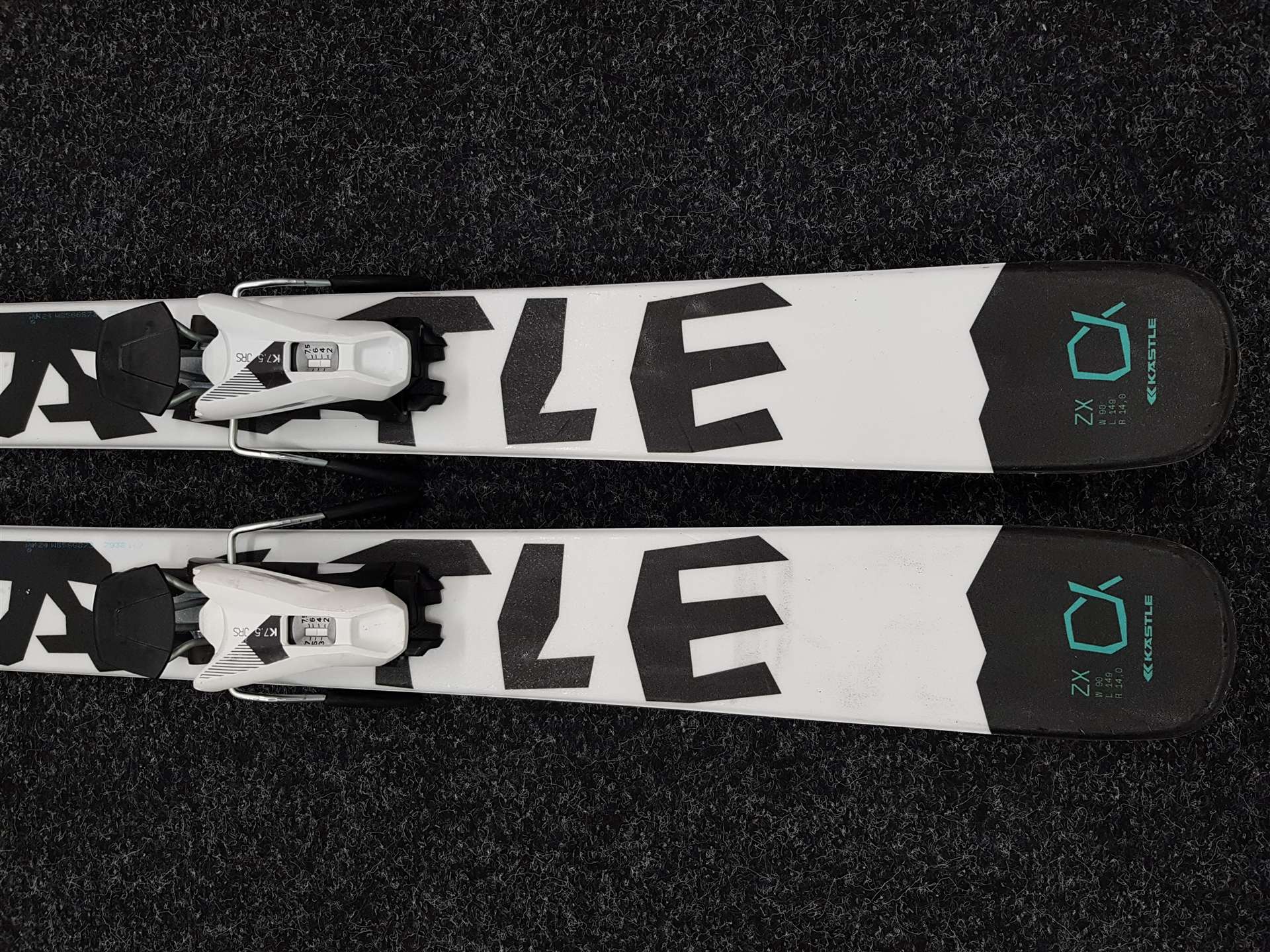 Skis freeride occasion KASTLE ZX + fixations Kastle K 7.5