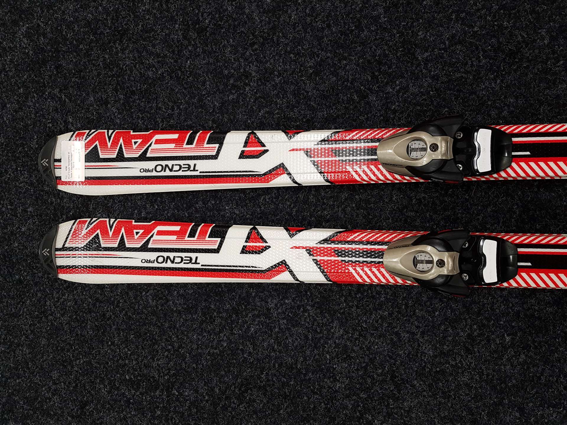 Použité lyže TECNOPRO XT Team + viazanie Tecnopro TX 7.5