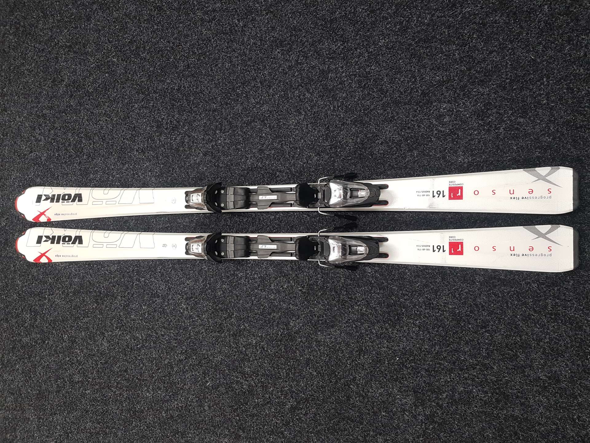 Gebrauchte VOLKL Sensor 1 Ski + Marker LT 10 Bindungen