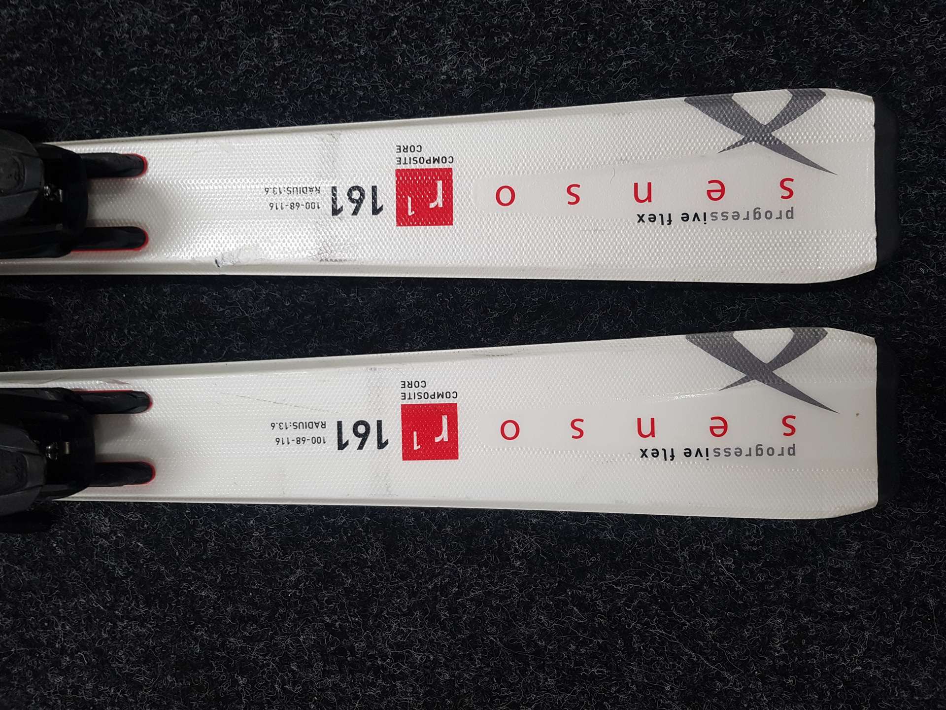 Gebrauchte VOLKL Sensor 1 Ski + Marker LT 10 Bindungen