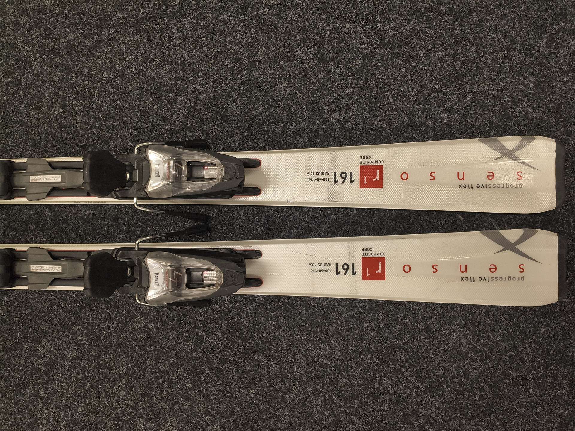 Použité lyže VOLKL Sensor 1 + vázání Marker LT 10