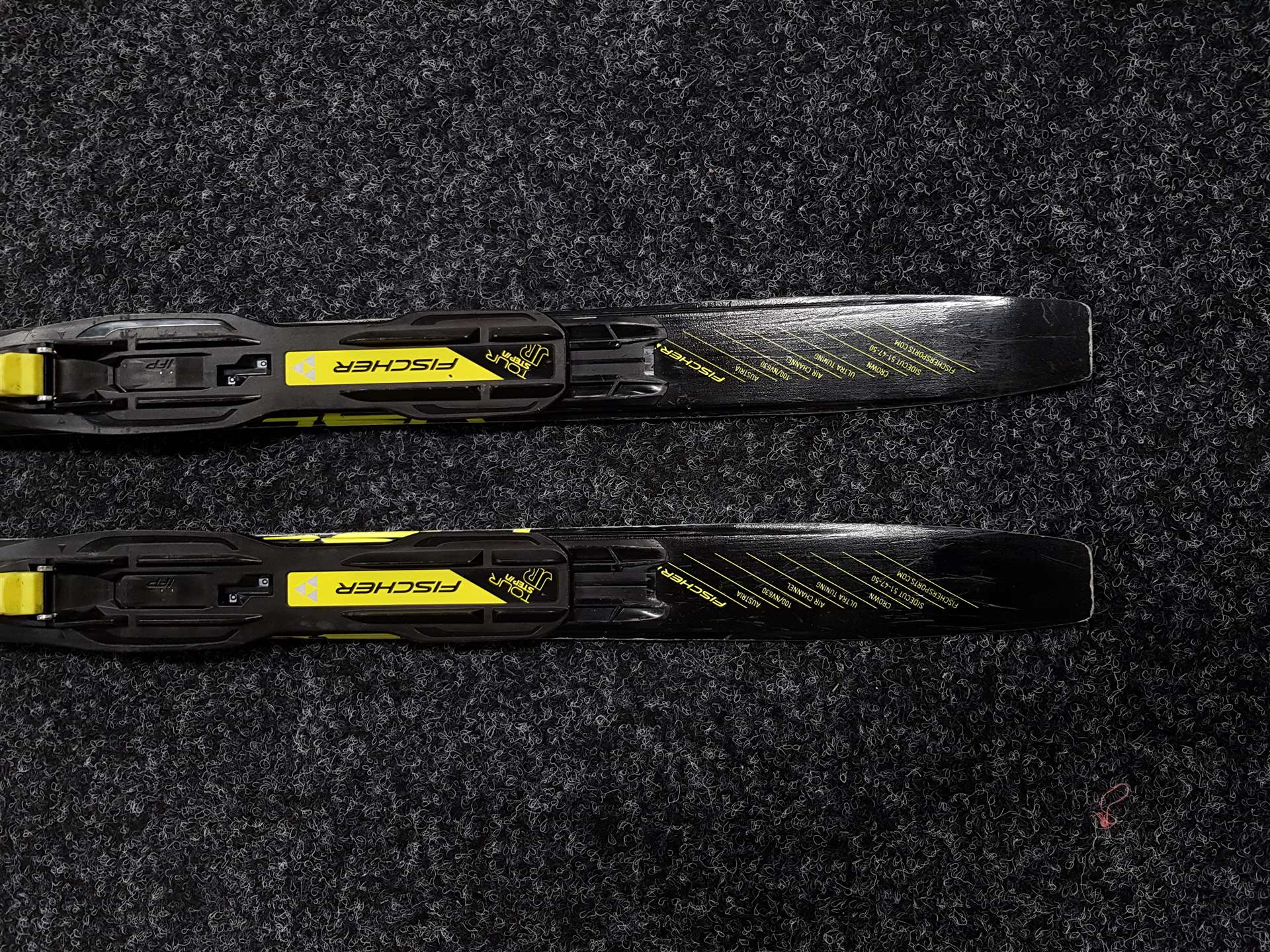 Gebrauchte Fischer RCS Sprint Crown Langlaufski + Fischer NNN Bindungen