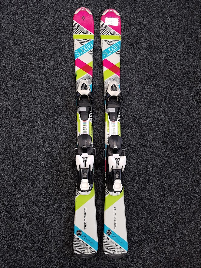 Gebrauchte TECNOPRO Sweety Ski + Tecnopro 7.5 Bindungen