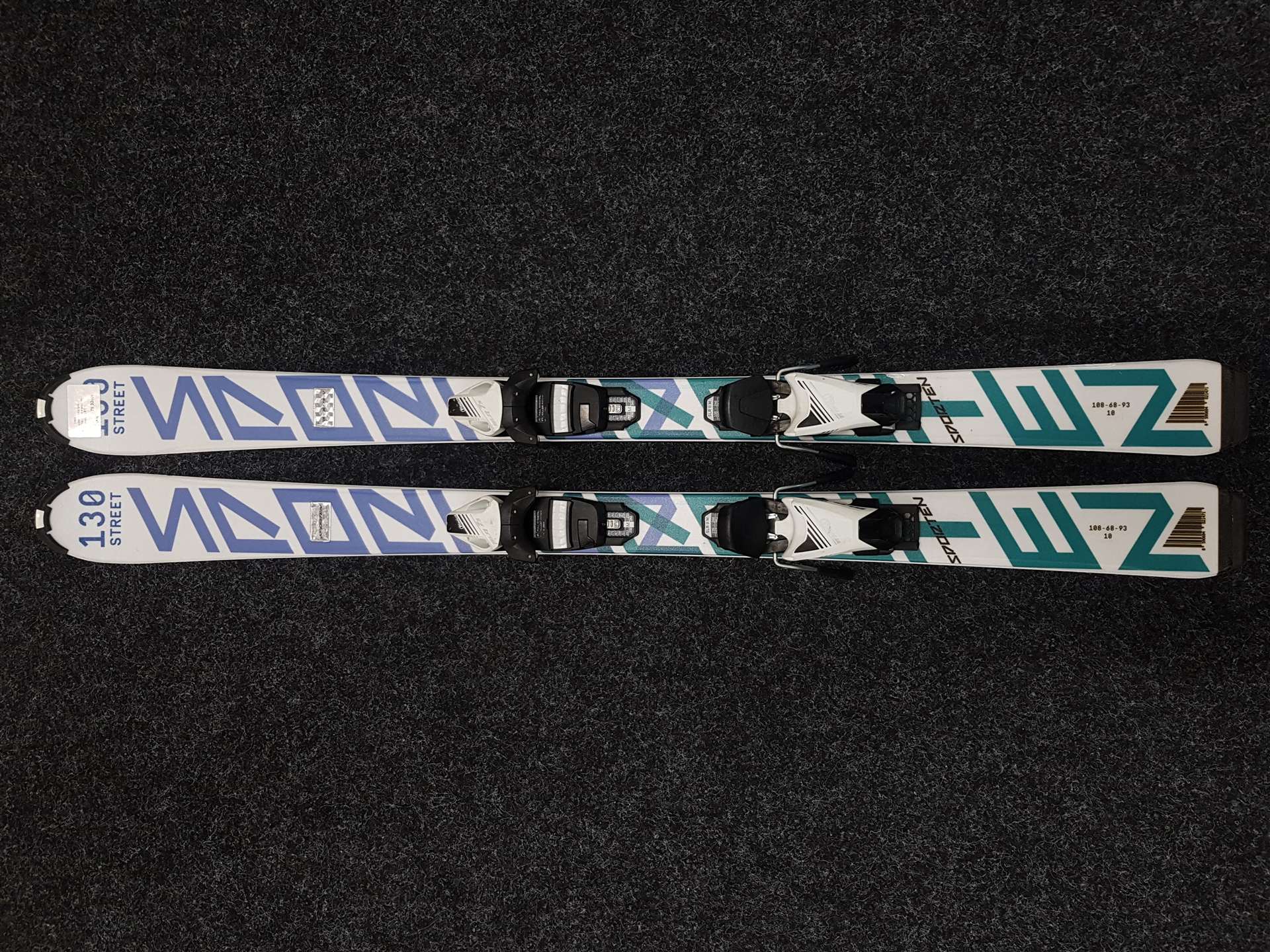Použité detské lyže SPORTEN Street + viazanie Tyrolia SLR 7.5
