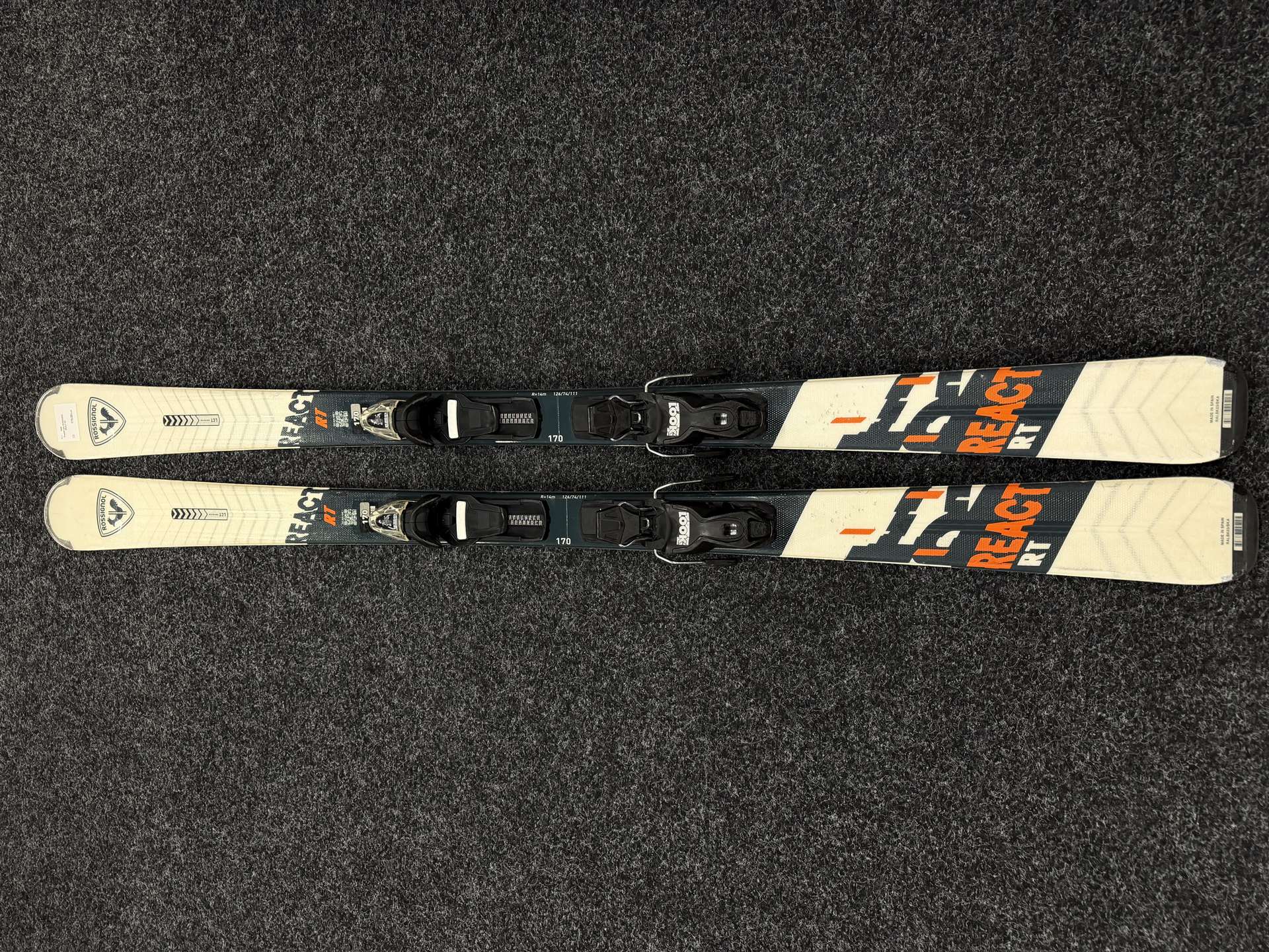 Skis ROSSIGNOL REACT RT d'occasion