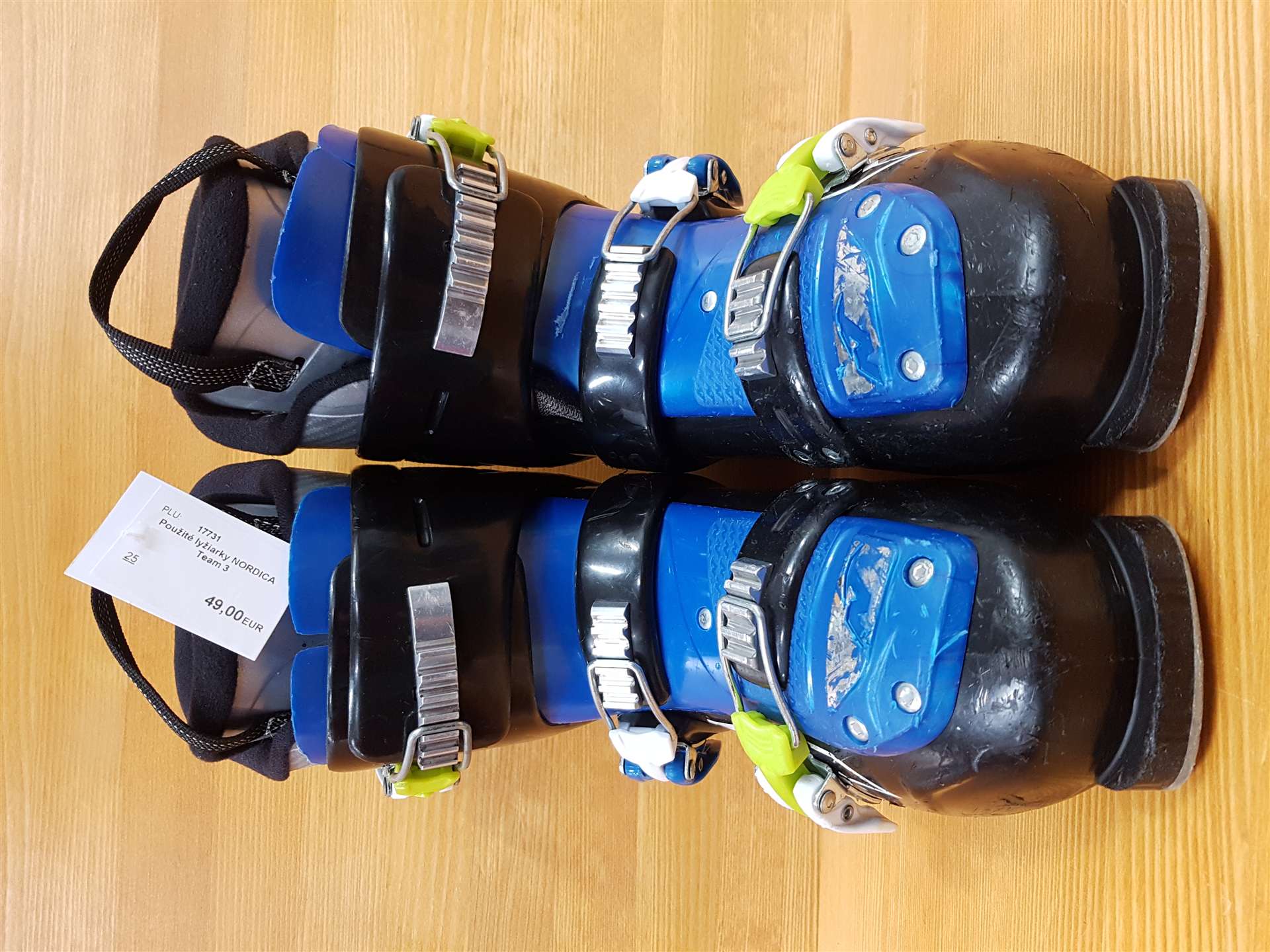 Použité lyžiarky NORDICA Team 3