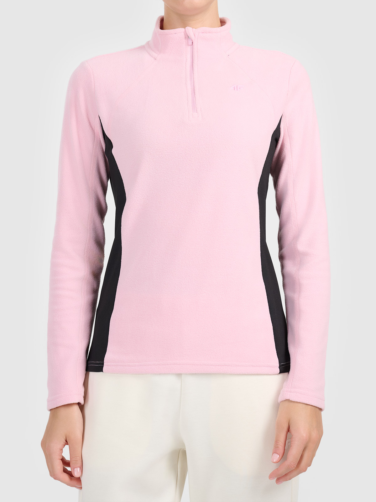 Damen-Fleece-Sweatshirt 4F F085 HELLROSA