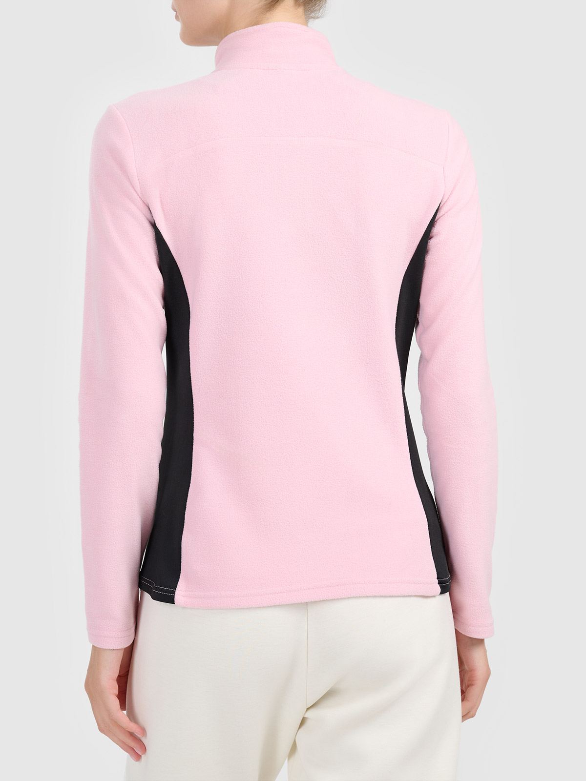 Damen-Fleece-Sweatshirt 4F F085 HELLROSA