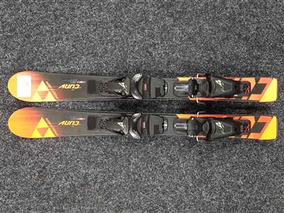 Sci usati per bambini FISCHER The Curv RC4 + attacchi Fischer FJ4