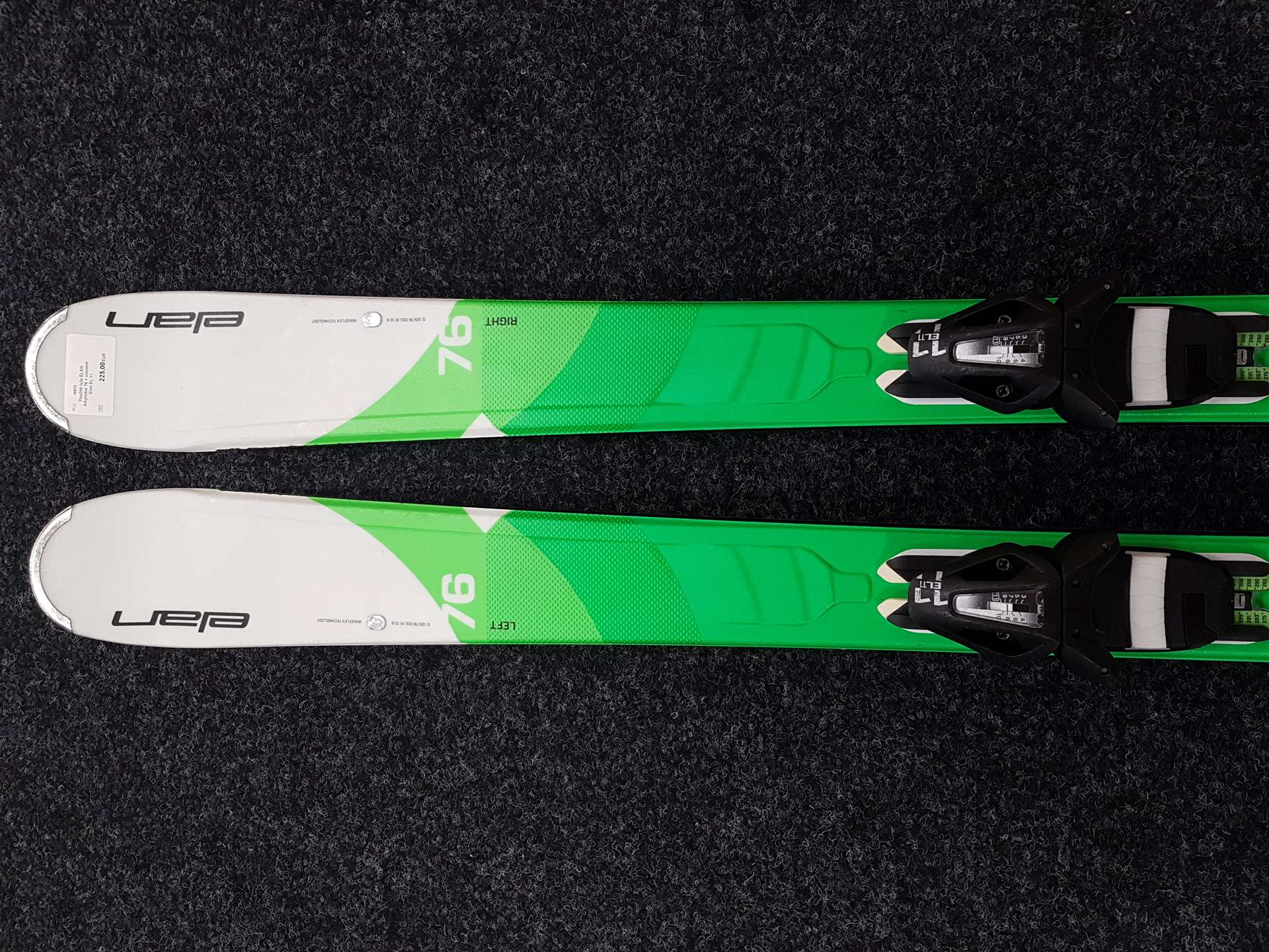 Sci usati ELAN Amphibio 76 + attacchi Elan EL 11