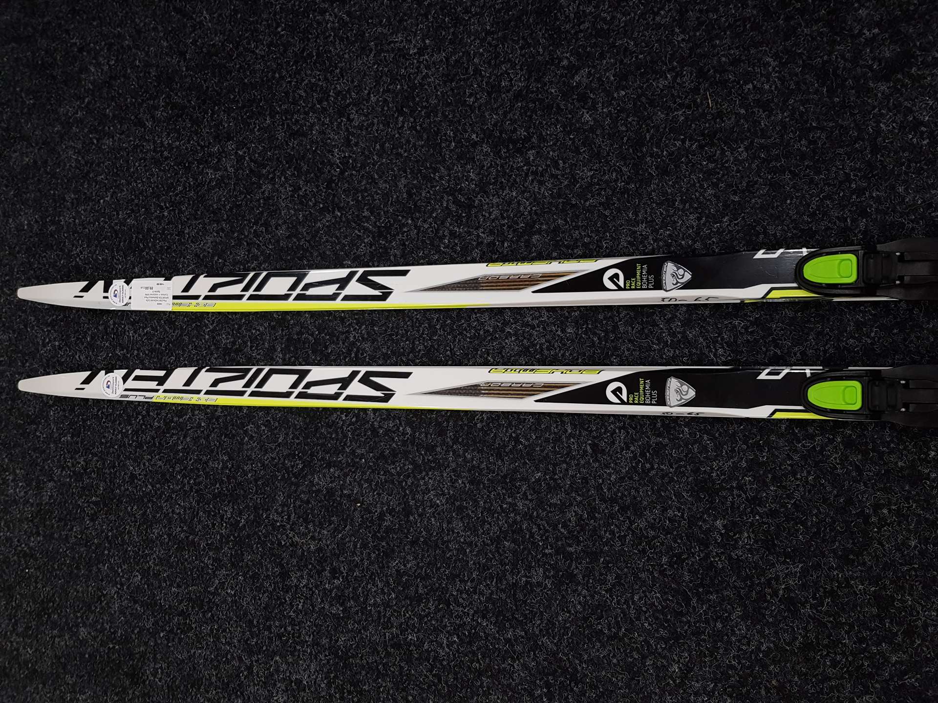 Použité bežecké lyže SPORTEN Bohemia Plus + viazanie NNN Spine S