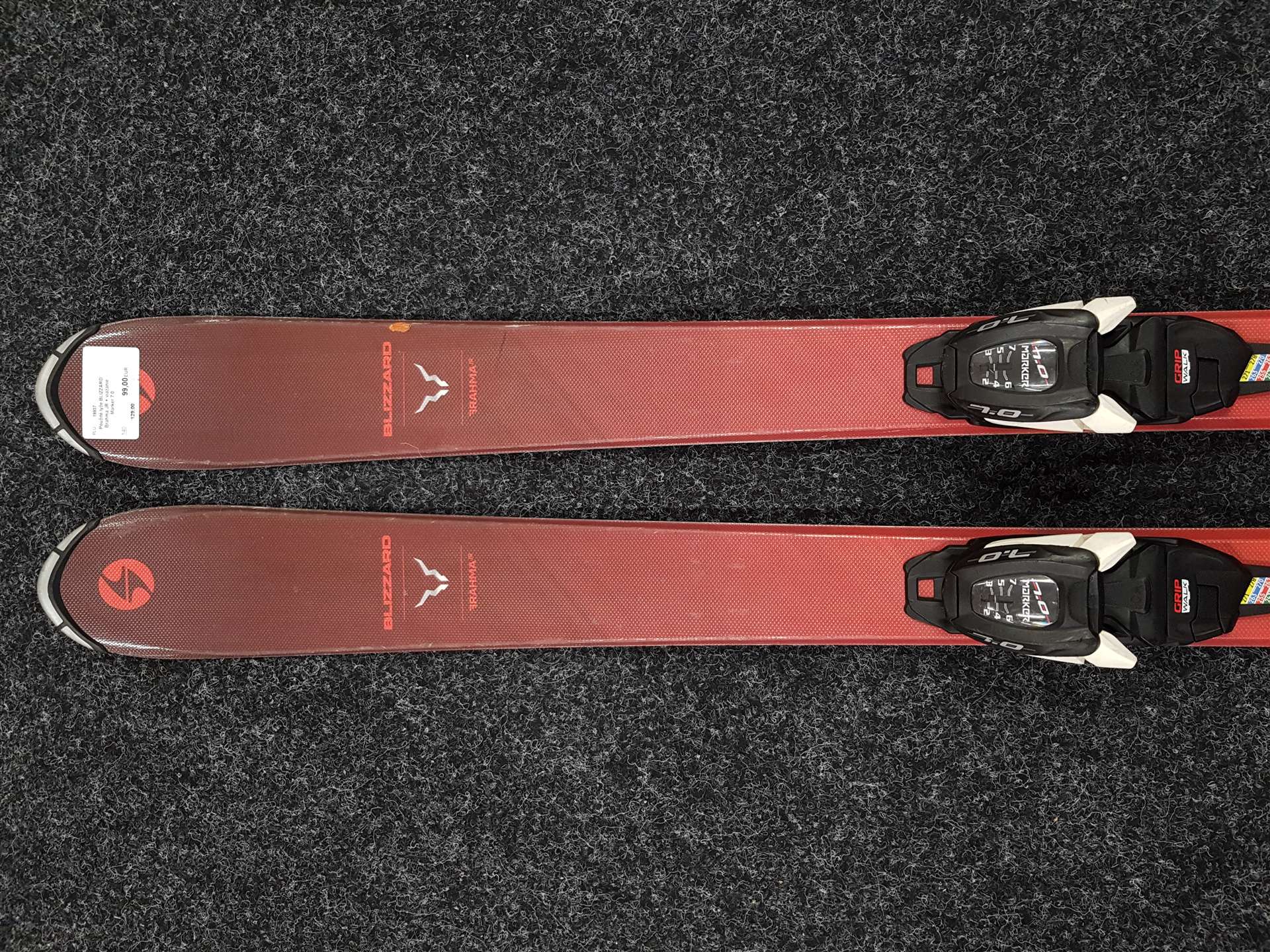 Schiuri BLIZZARD Brahma JR folosite + legături Marker 7.0