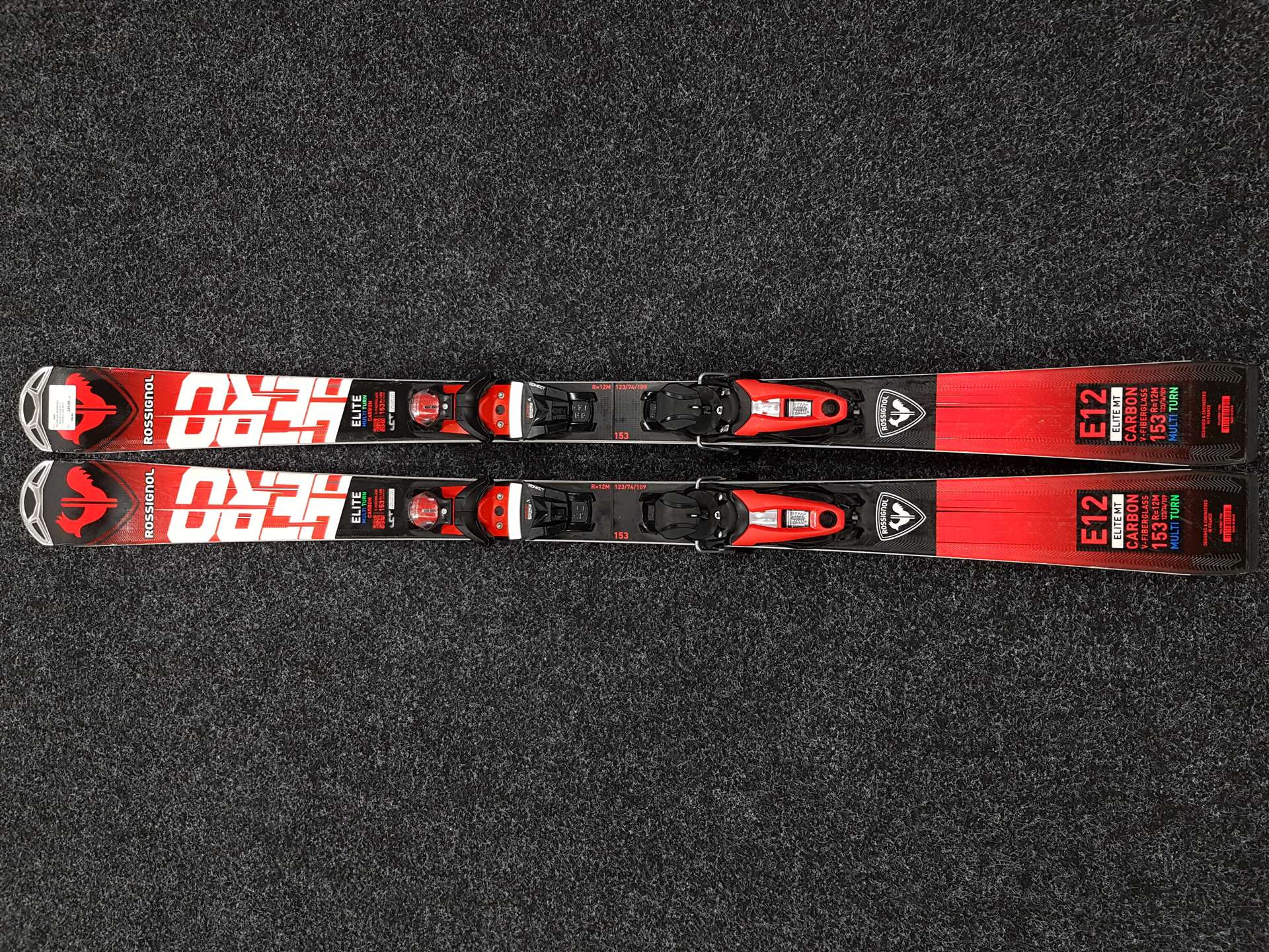 Gebrauchte ROSSIGNOL Hero E12 Elite MT Ski + Look NX12 Bindungen