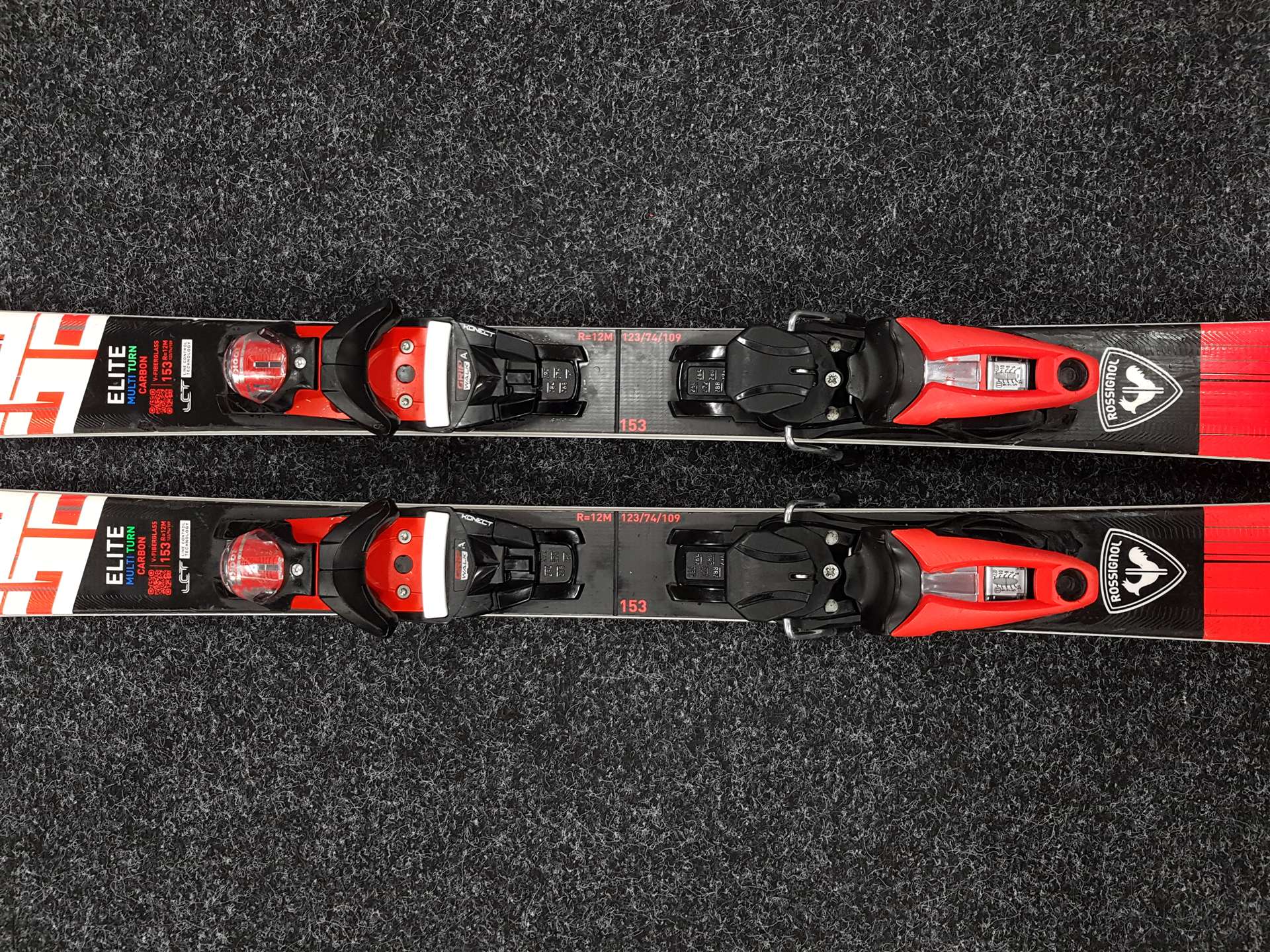 Gebrauchte ROSSIGNOL Hero E12 Elite MT Ski + Look NX12 Bindungen