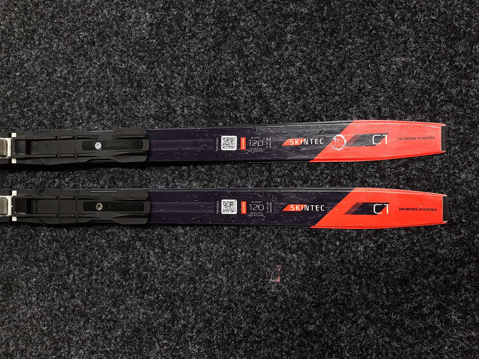 Schiuri de cross-country Atomic PRO C1 JR folosite + legături NNN Salomon