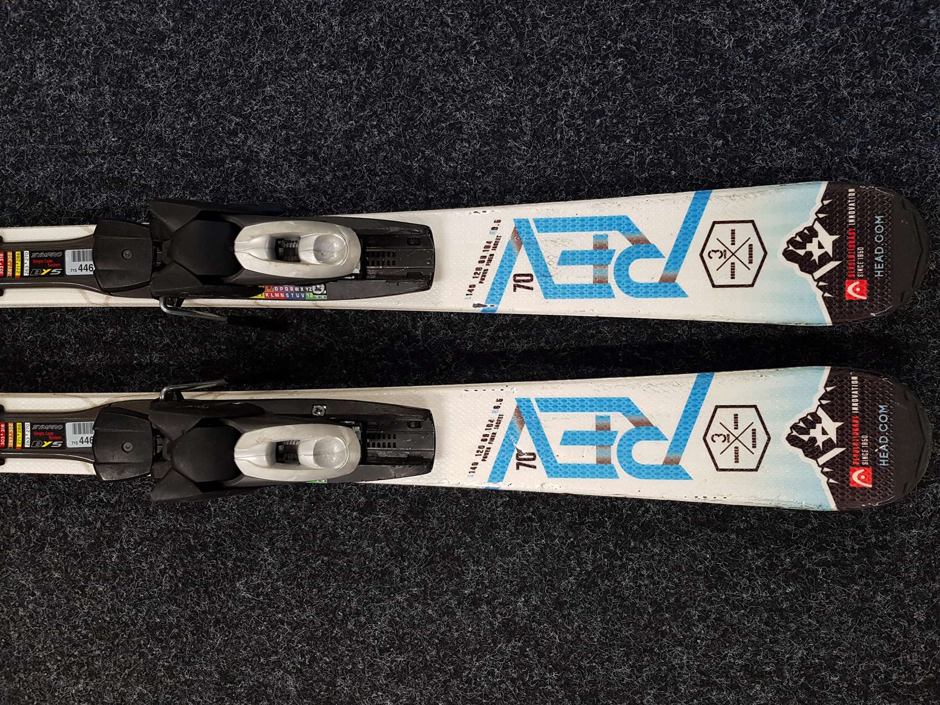 Esquís usados HEAD ERA 3.0 REV 70 + fijaciones Tyrolia SP 10