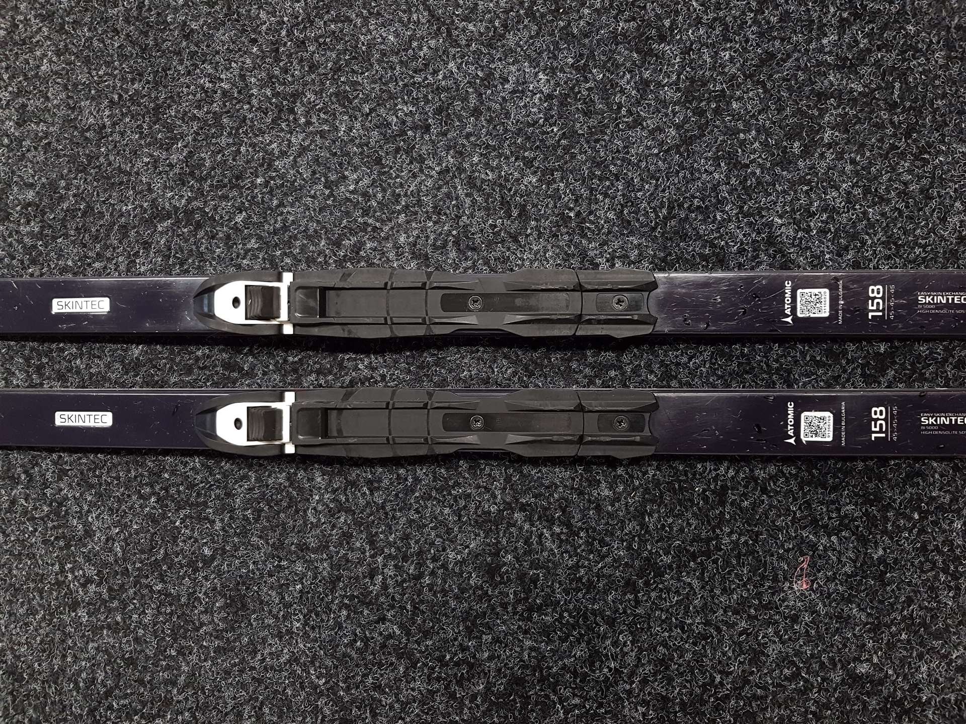 Gebrauchte Atomic Redster Skintec C7 Langlaufski + NNN-Bindungen Salomon