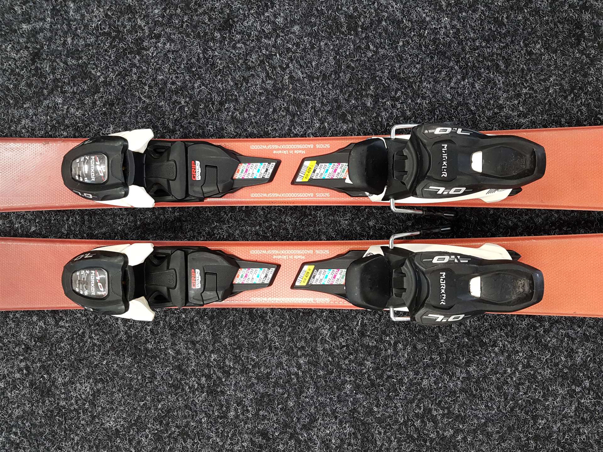 Használt gyermek síléc BLIZZARD Brahma + kötés Marker 7.0