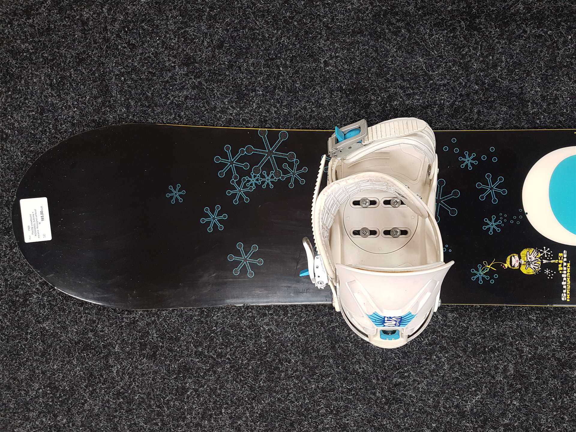 Použitý snowboard ROSSIGNOL Sublime + vázání Rossignol velikost M