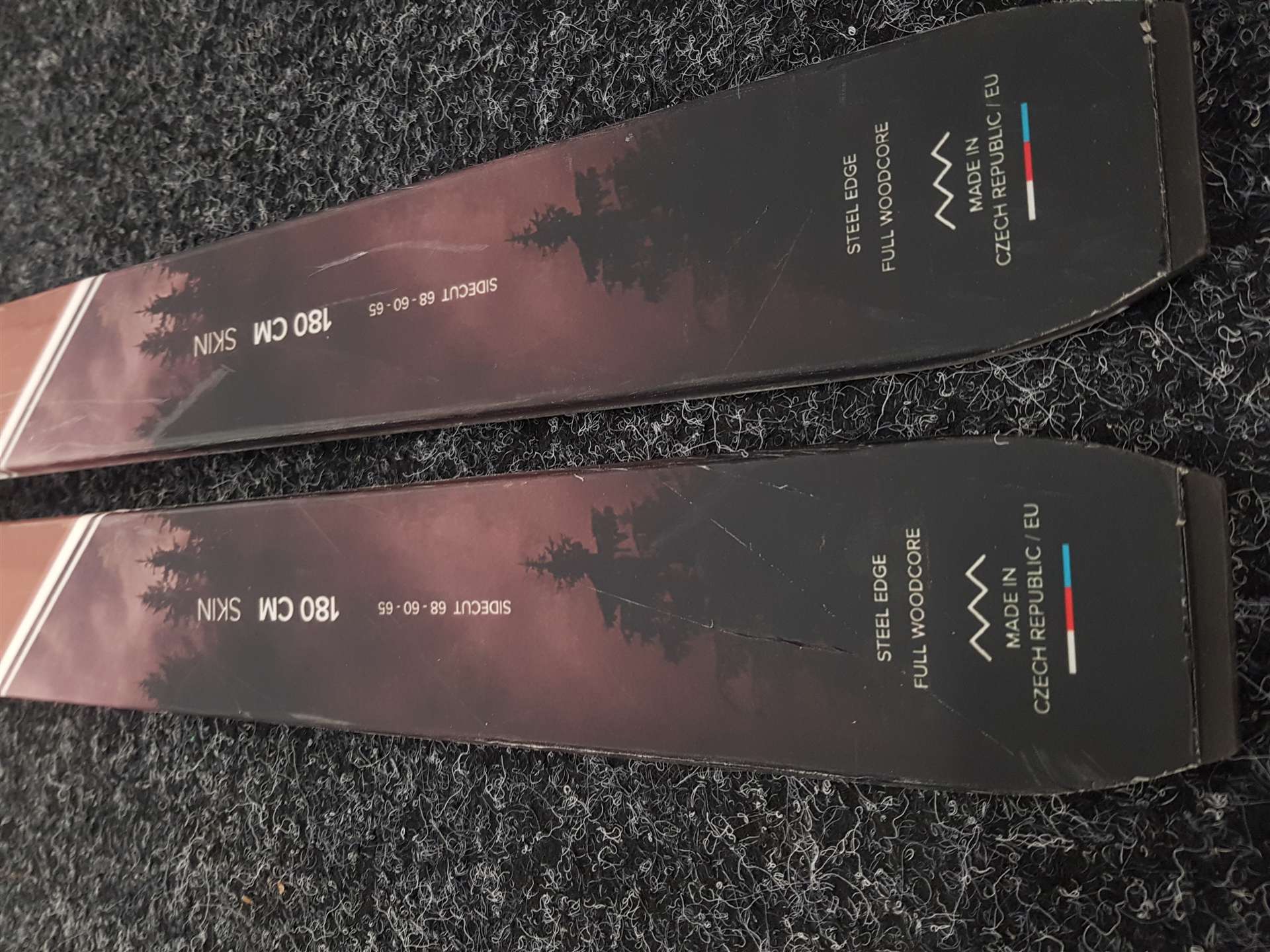 Použité bežecké lyže (backcountry) SPORTEN Ranger + viazanie NNN  Roteffella