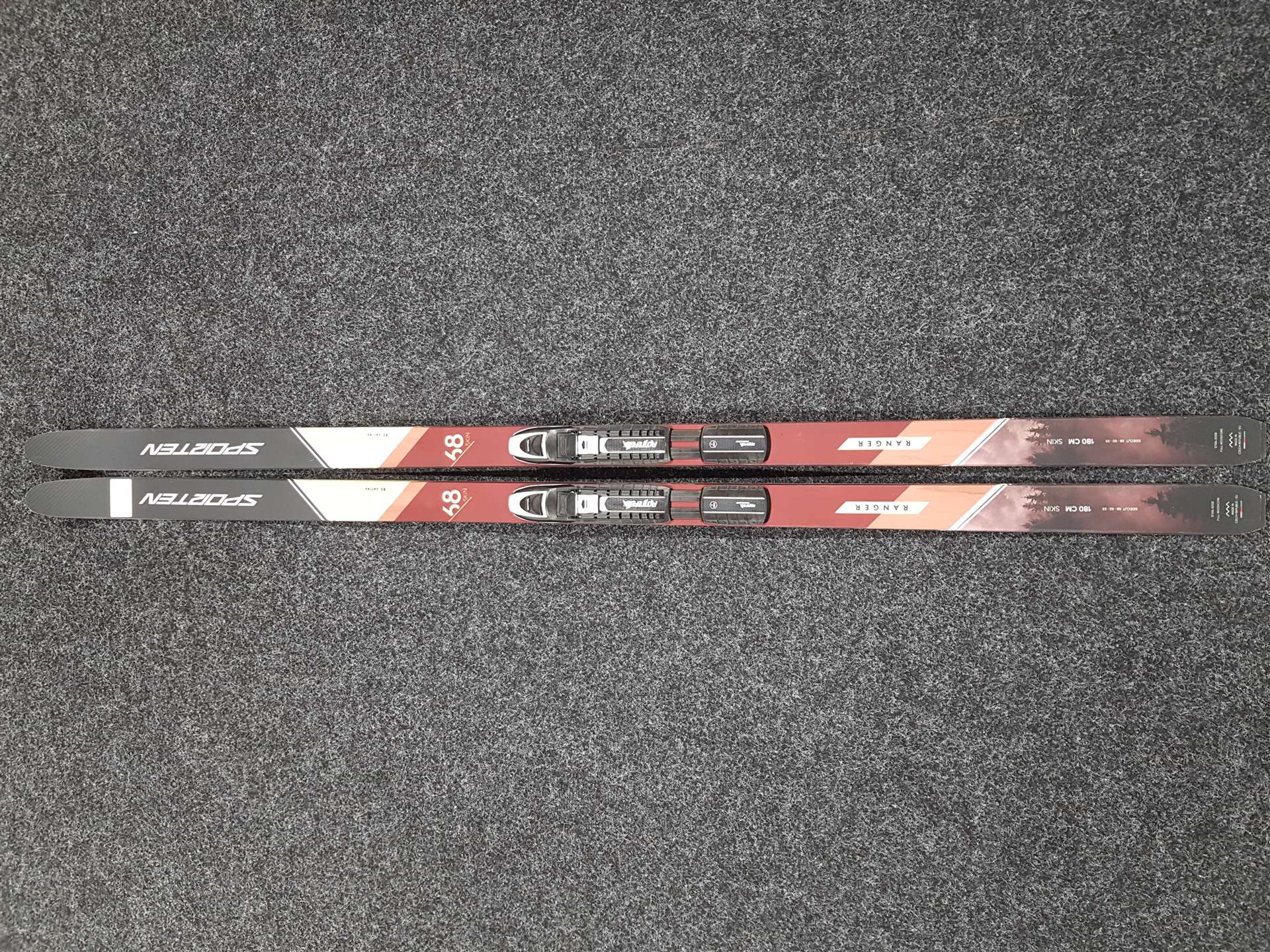 Használt sífutó sílécek (backcountry) SPORTEN Ranger + NNN Roteffella kötés