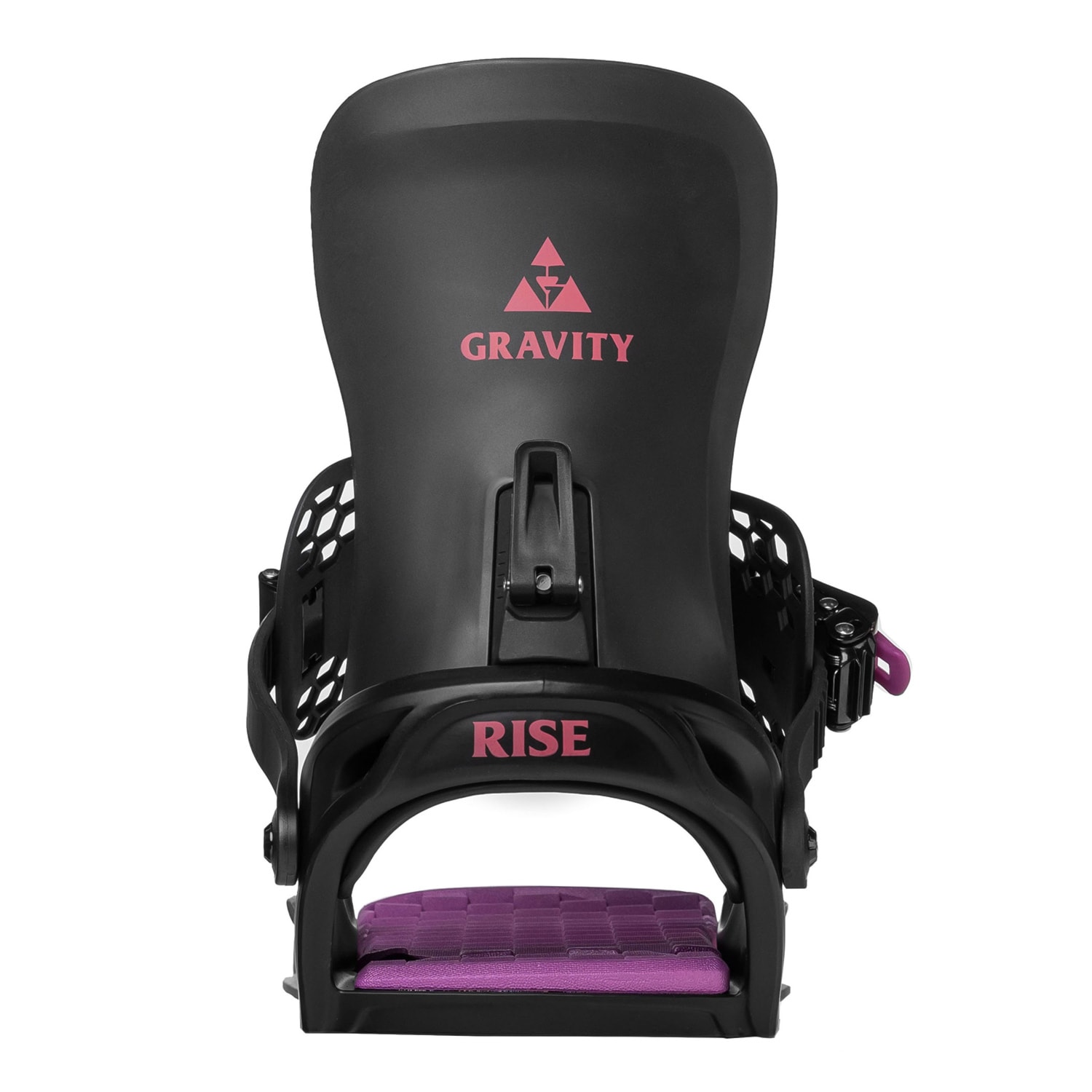 snowboardové viazanie Gravity RISE BLACK/PURPLE